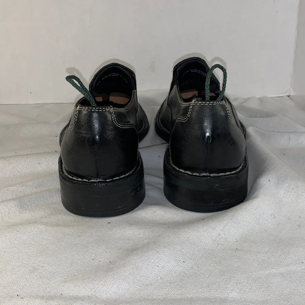 Cole Haan Black Leather Slip-On Dress Loafers